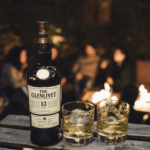 Glenlivet 12 Year Old Single Malt Whisky 70cl (Old Packaging)