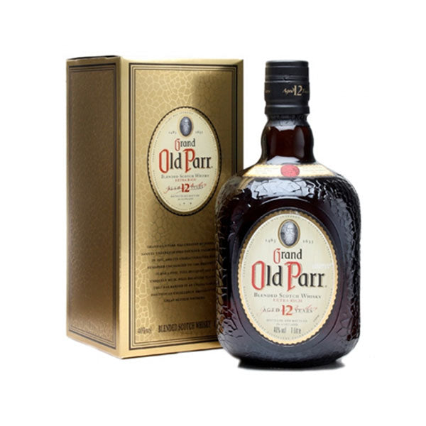 Grand Old Parr 12 Years Old Blended Scotch Whisky 1L