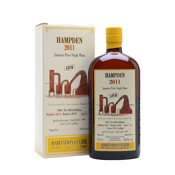 Habitation Velier Hampden 7 Year Old 2011 Jamaican Pure Single Rum