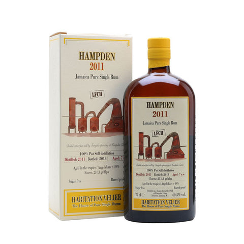 Habitation Velier Hampden 7 Year Old 2011 Jamaican Pure Single Rum