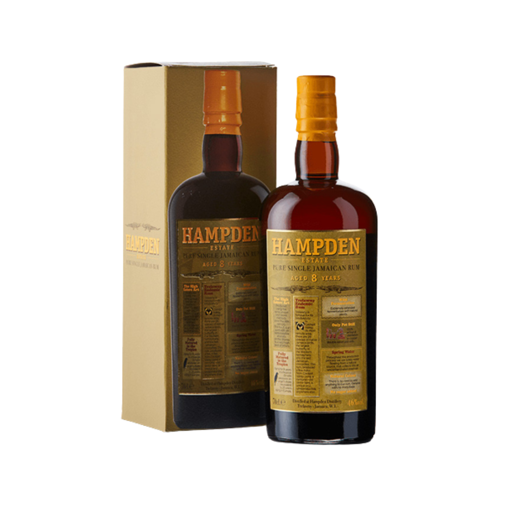 Hampden Estate 8 Year Old Pure Single Jamaican Rum 70cl