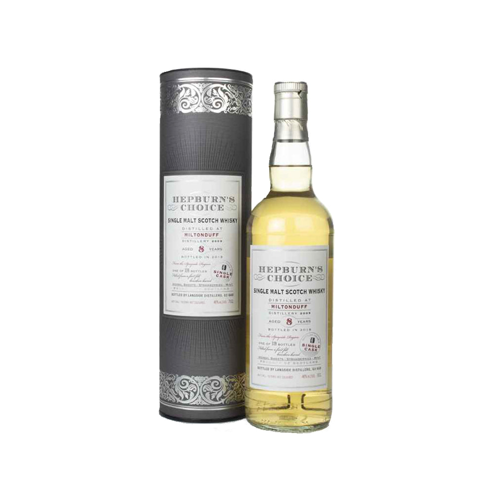 Hepburn's Choice - Miltonduff 8 Year Old 70cl (1st Fill Bourbon)