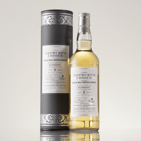 Hepburn's Choice - Miltonduff 8 Year Old 70cl (1st Fill Bourbon)