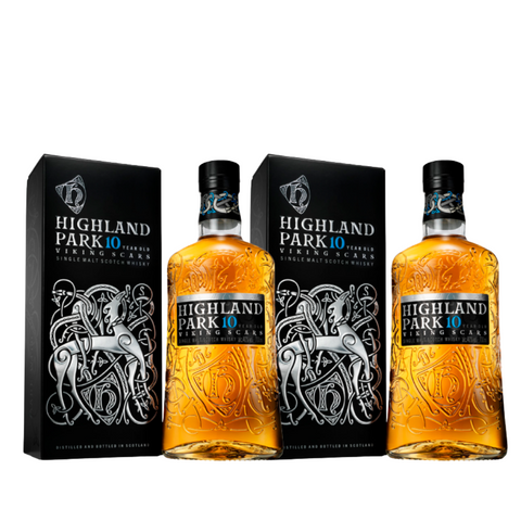 Highland Park 10 Year Old (2 Bottles) 70cl