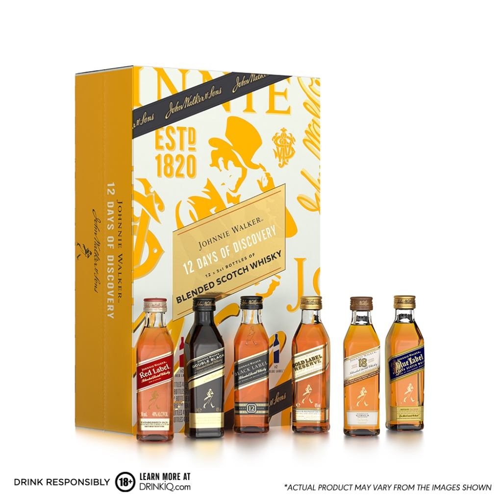 Johnnie Walker 12 Days of Discovery 12 x 5cl Advent Calendar Johnnie Walker 12 Days of Discovery 12 x 5cl Advent Calendar