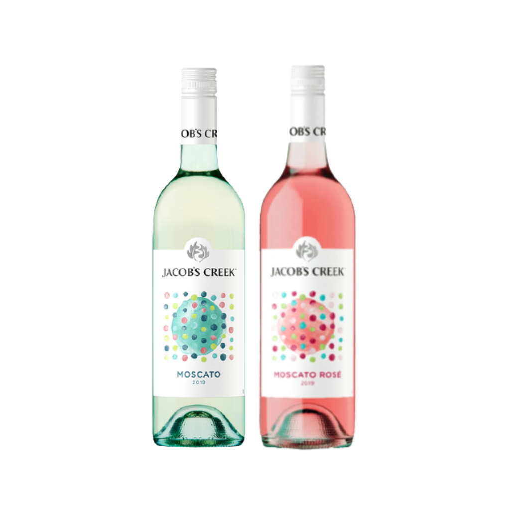 Jacob's Creek Moscato Bundle - White, Rose 75cl