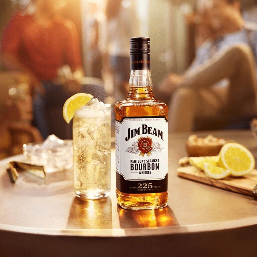 Jim Beam White Bourbon Whiskey 75cl