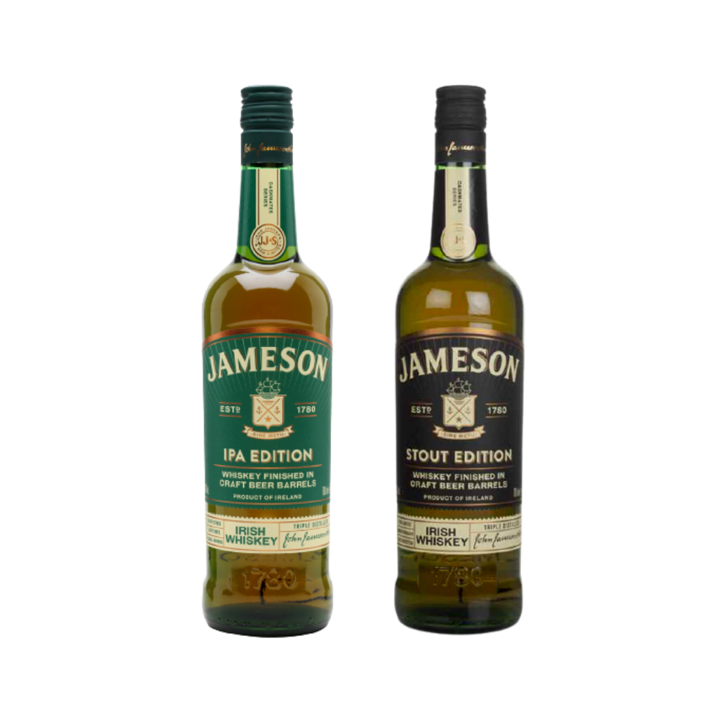 Jameson Caskmates Bundle - IPA + Stout Edition 70cl (2 Bottles)