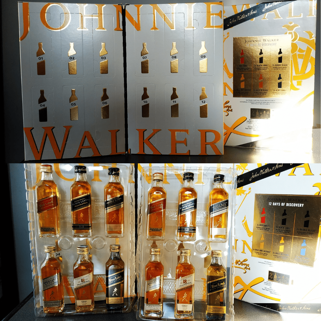 Johnnie Walker 12 Days of Discovery 12 x 5cl Advent Calendar