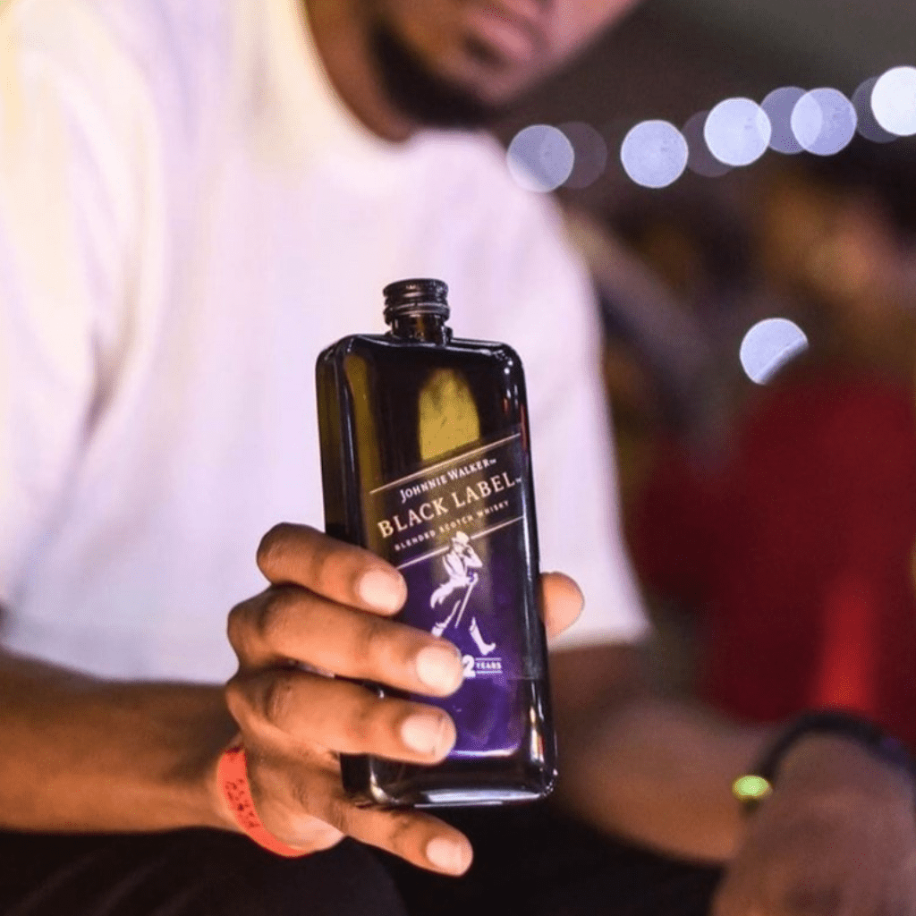 Johnnie Walker Black Label Pocket Scotch 20cl
