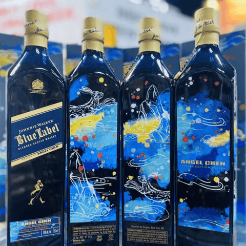 Johnnie Walker Blue Label Year of the Rabbit Limited Edition Designed by Angel Chen 40% 1L