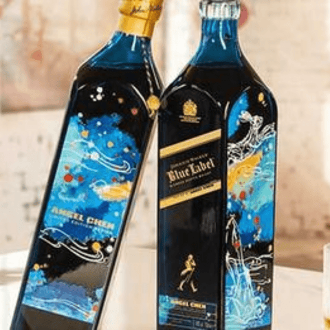 Johnnie Walker Blue Label Year of the Rabbit Limited Edition Designed by Angel Chen 40% 1L