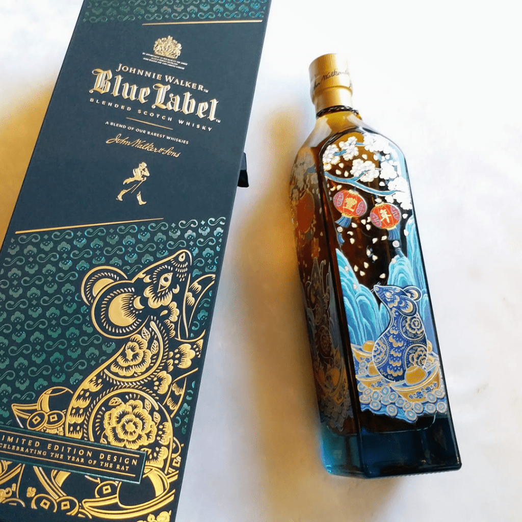 Johnnie Walker Blue Label Year of the Rat 70cl