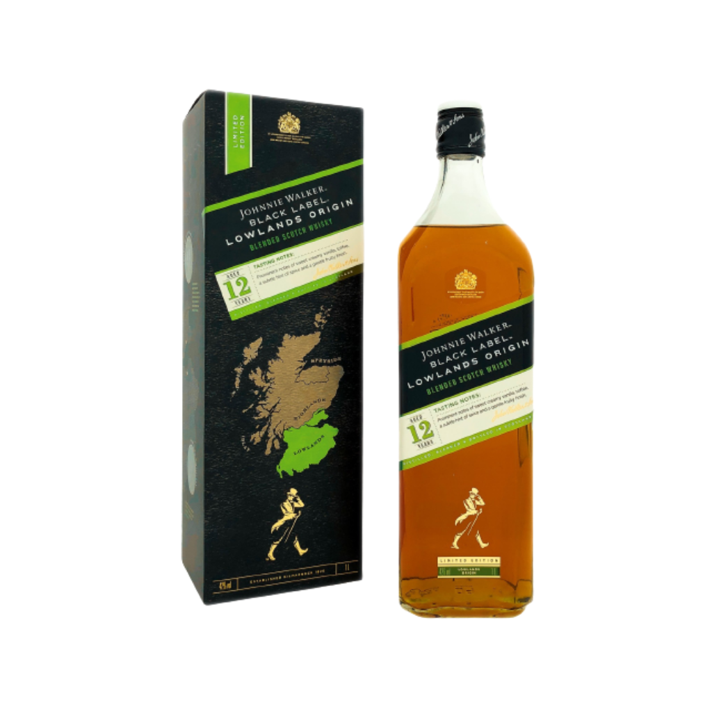 Johnnie Walker Black Label Lowlands Origin (limited edition)  70cl