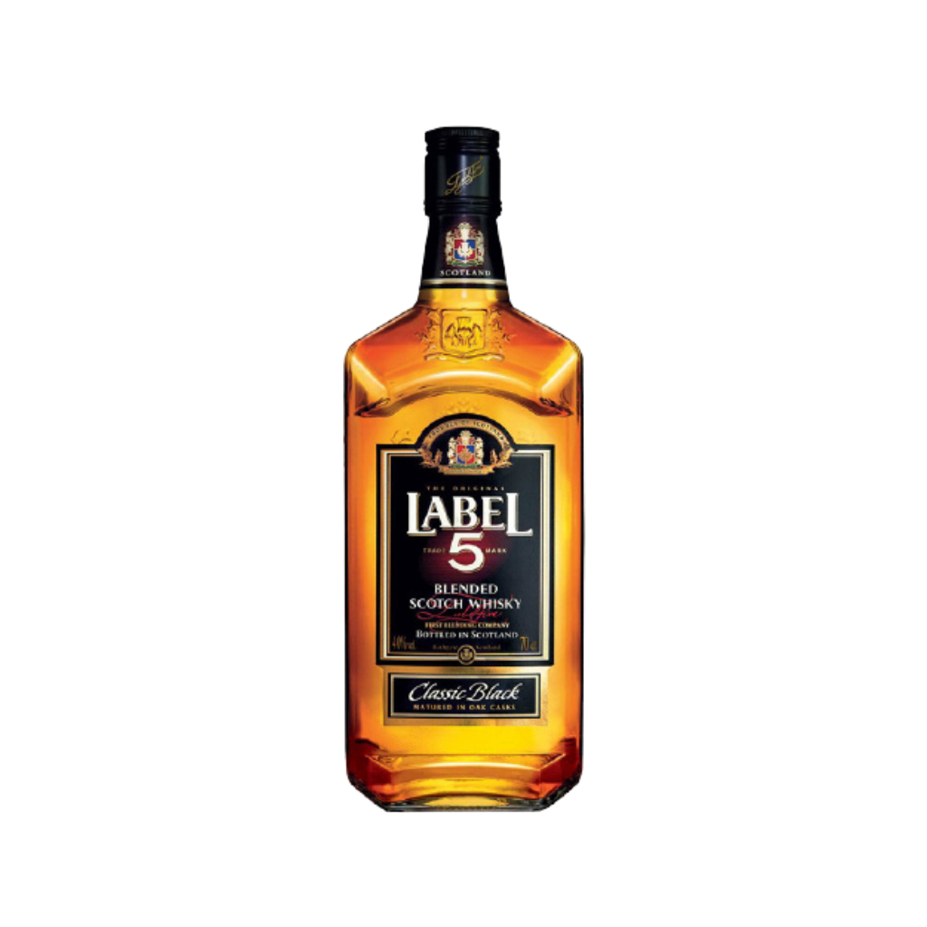 Label 5 Classic Black Blended Scotch Whisky 70cl