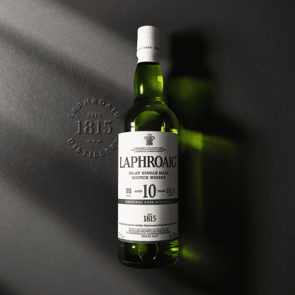 Laphroaig 10 Year Old Single Malt Scotch Whisky 70cl