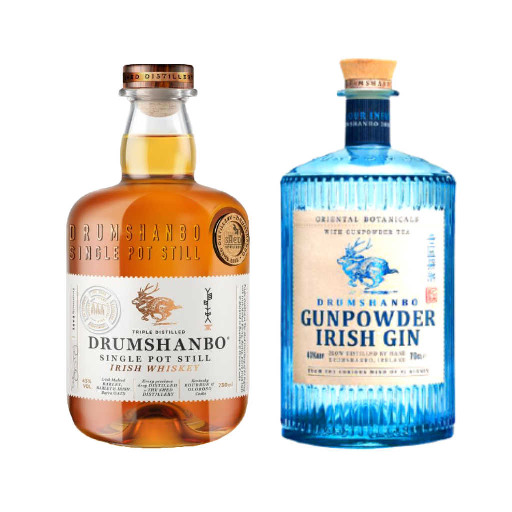 Drumshanbo Bundle - Irish Whiskey 70cl + Irish Gin 70cl (2 Bottles)