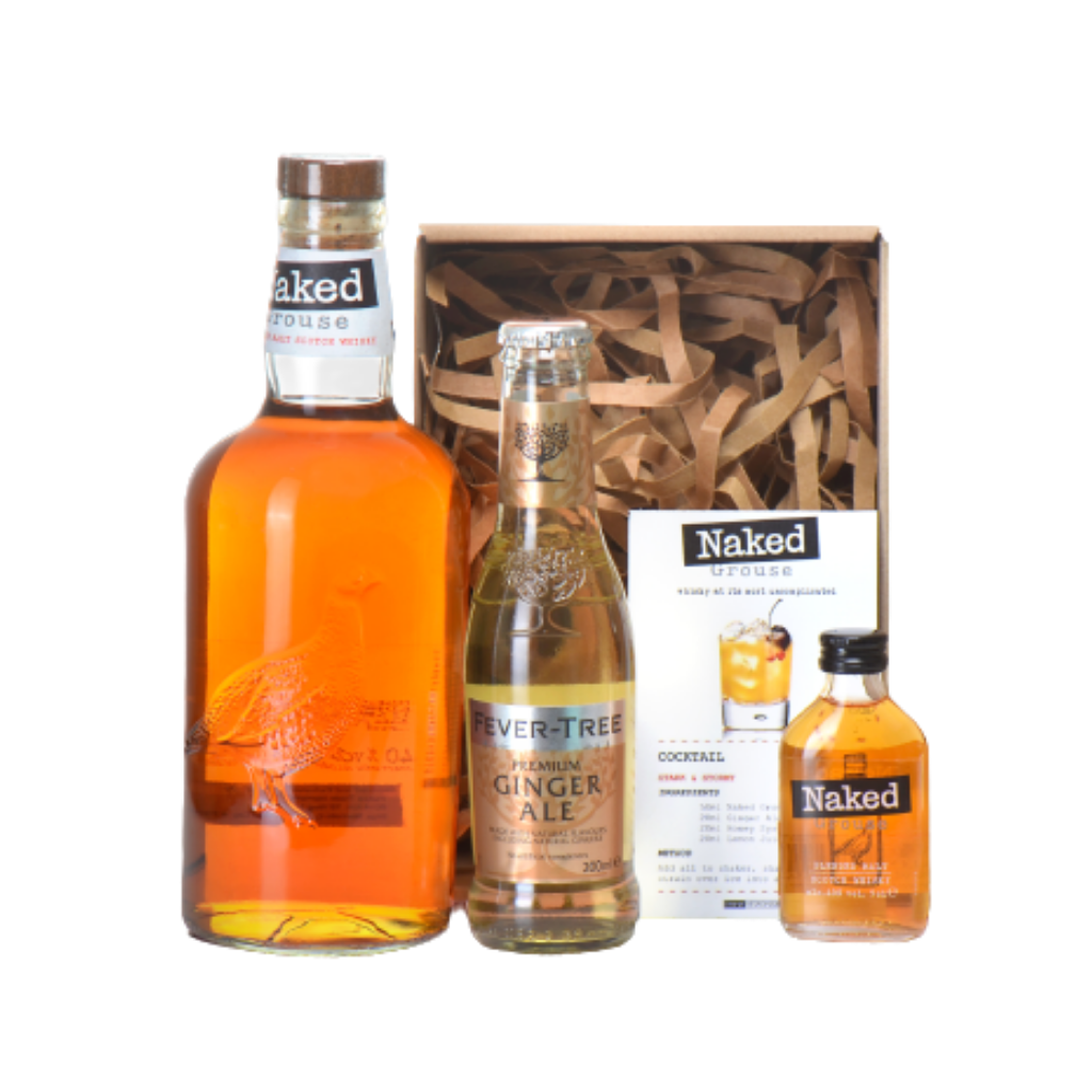 Naked Malt 70cl + Stark and Stormy Cocktail Kit