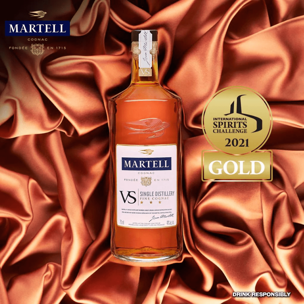 Martell VS Single Distillery Fine Cognac 70cl