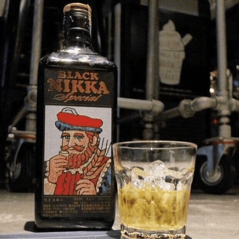 Nikka Black Special Blended Whisky 72cl (Damaged Label)