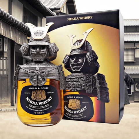 Nikka Gold & Gold Samurai Edition Japanese Whisky 75cl (Plastic Armor)