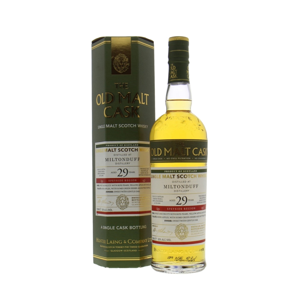 Hunter Laing The Old Malt Cask - Miltonduff 29 Year Old Whisky 70cl