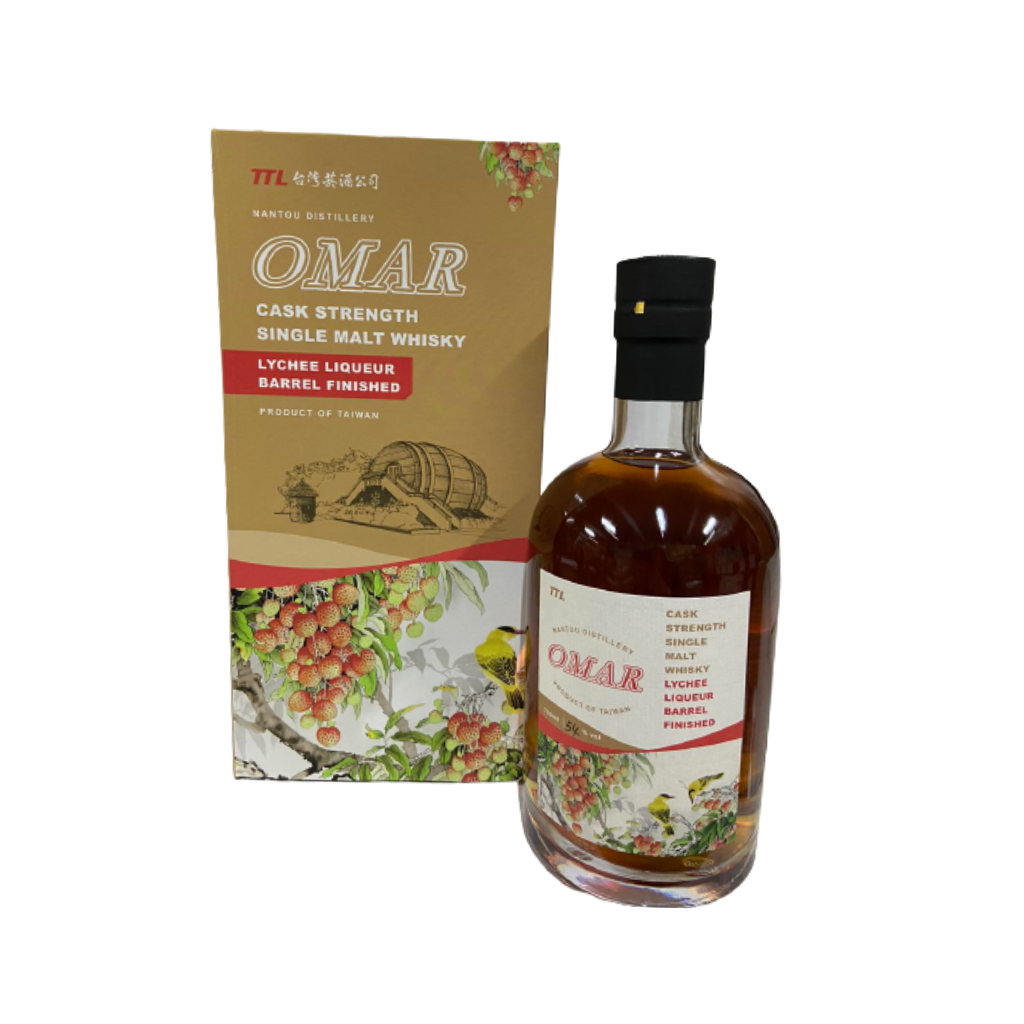 Omar Single Malt -  Lychee Liqueur Cask Finish  70cl 54% - Limited Release