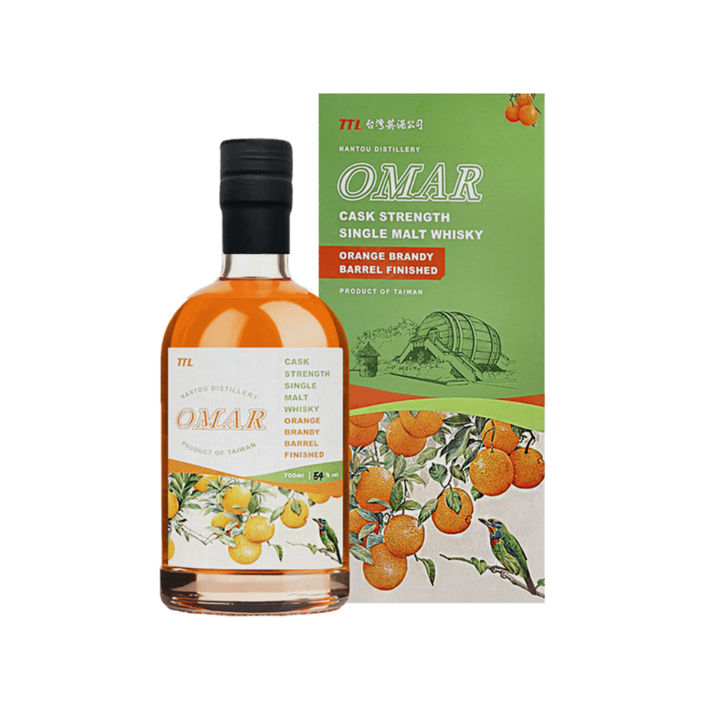 Omar Single Malt - Orange Brandy Cask Finish  70cl 54% - Limited Release