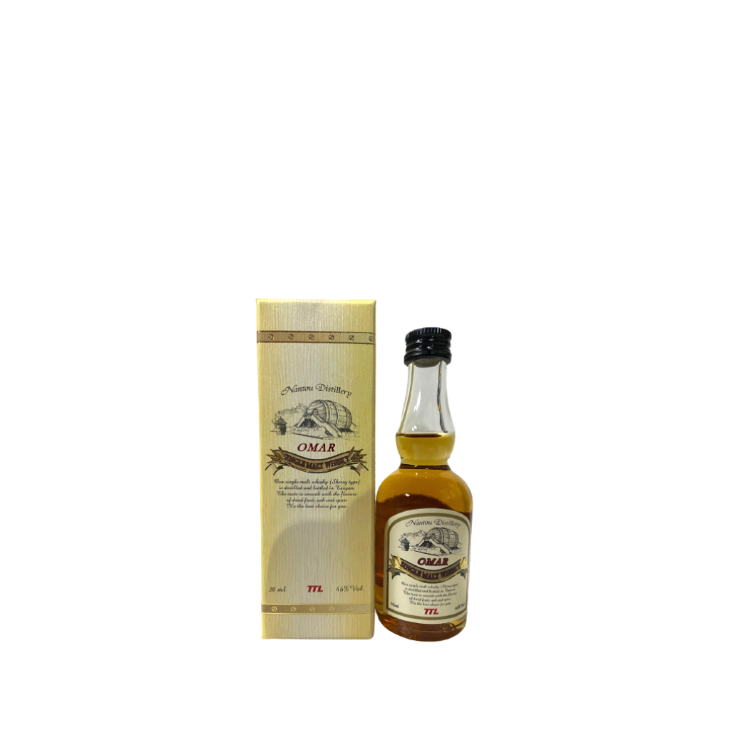 Omar Single Malt Whisky Sherry Miniature 5cl