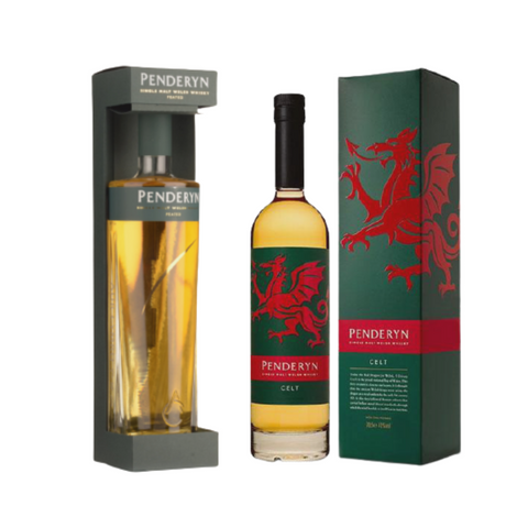 Penderyn Peated Bundle (Gold + Dragon Celt) 70cl