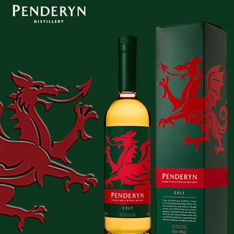 Penderyn Dragon Celt Welsh Whisky 70cl