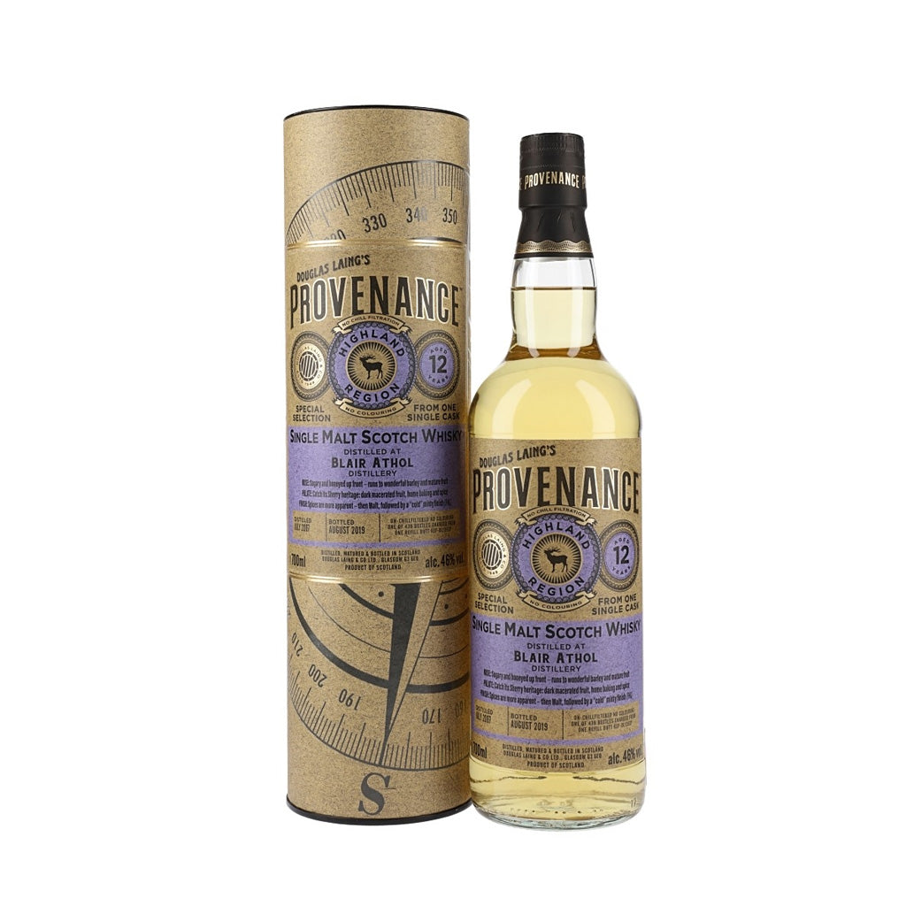 Provenance - Blair Athol 12 Year Old (Sherry Butt) 70cl