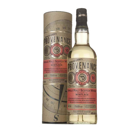 Provenance - Mortlach 10 year old (speyside) 70cl