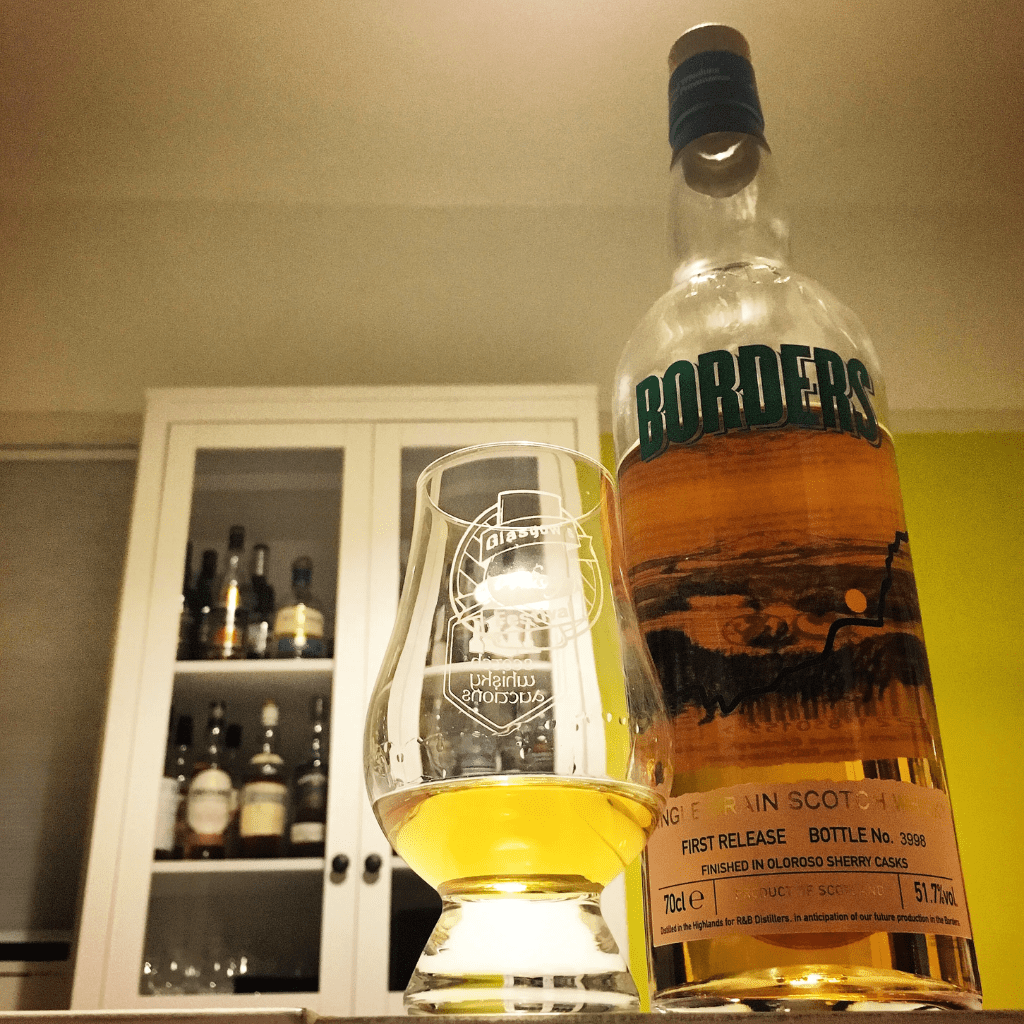 Raasay Borders Single Grain Scotch Whisky 70cl