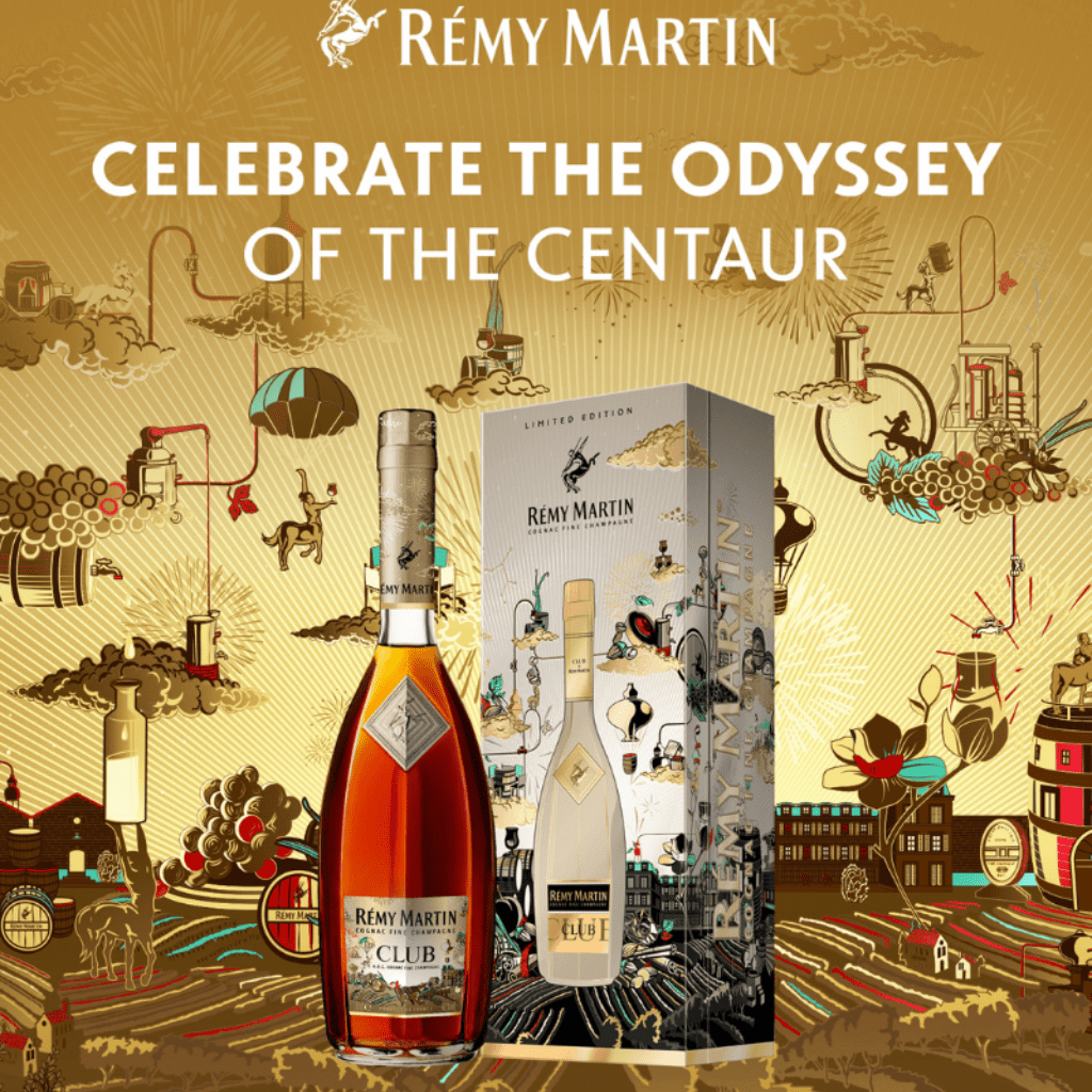 Remy Martin Club Limited Festive Gift Edition 70cl