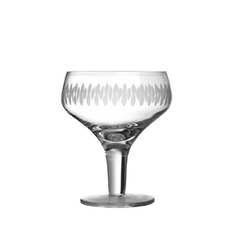 Urban Bar Retro Margarita Glass Engraved 28cl