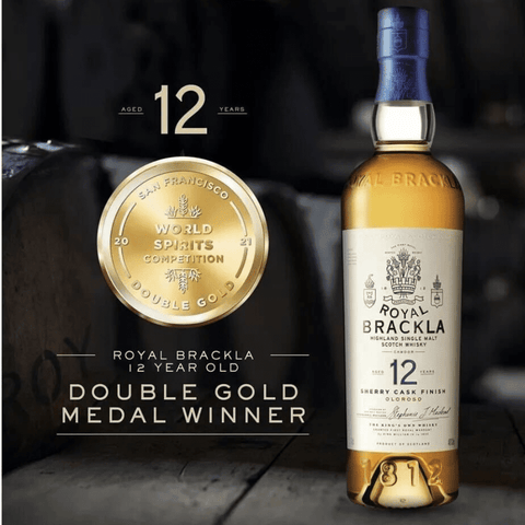 Royal Brackla 12 Year Old Whisky Sherry Cask 70cl