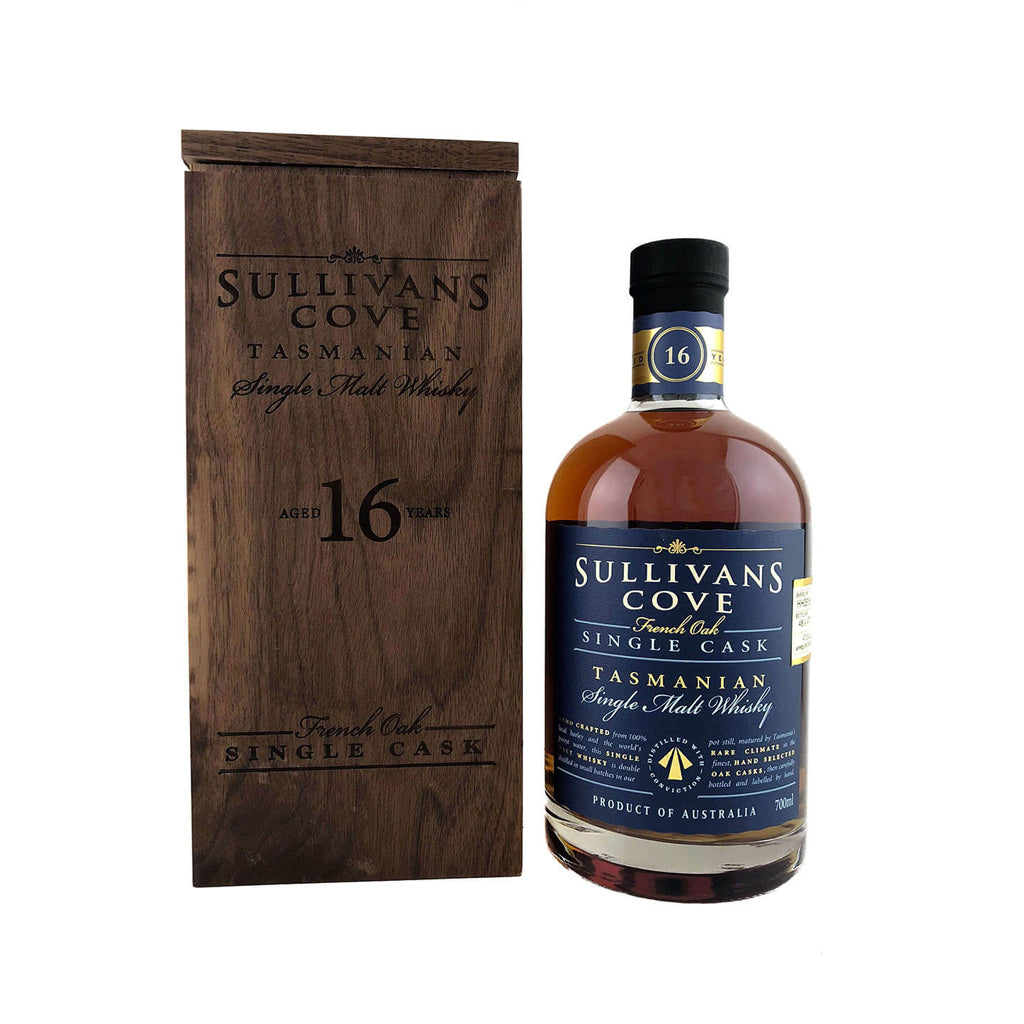 Sullivan's Cove 16 Year Old French Cask - Single Cask Tasmanian Whisky 70cl