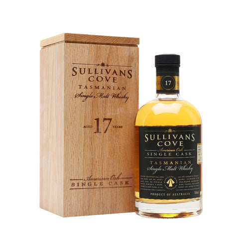 Sullivan's Cove 17 Year Old American Oak - Single Cask Tasmanian Whisky 70cl