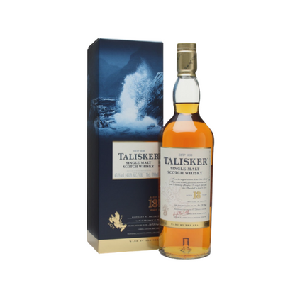Talisker 18 Year Old Single Malt Scotch Whisky 70cl