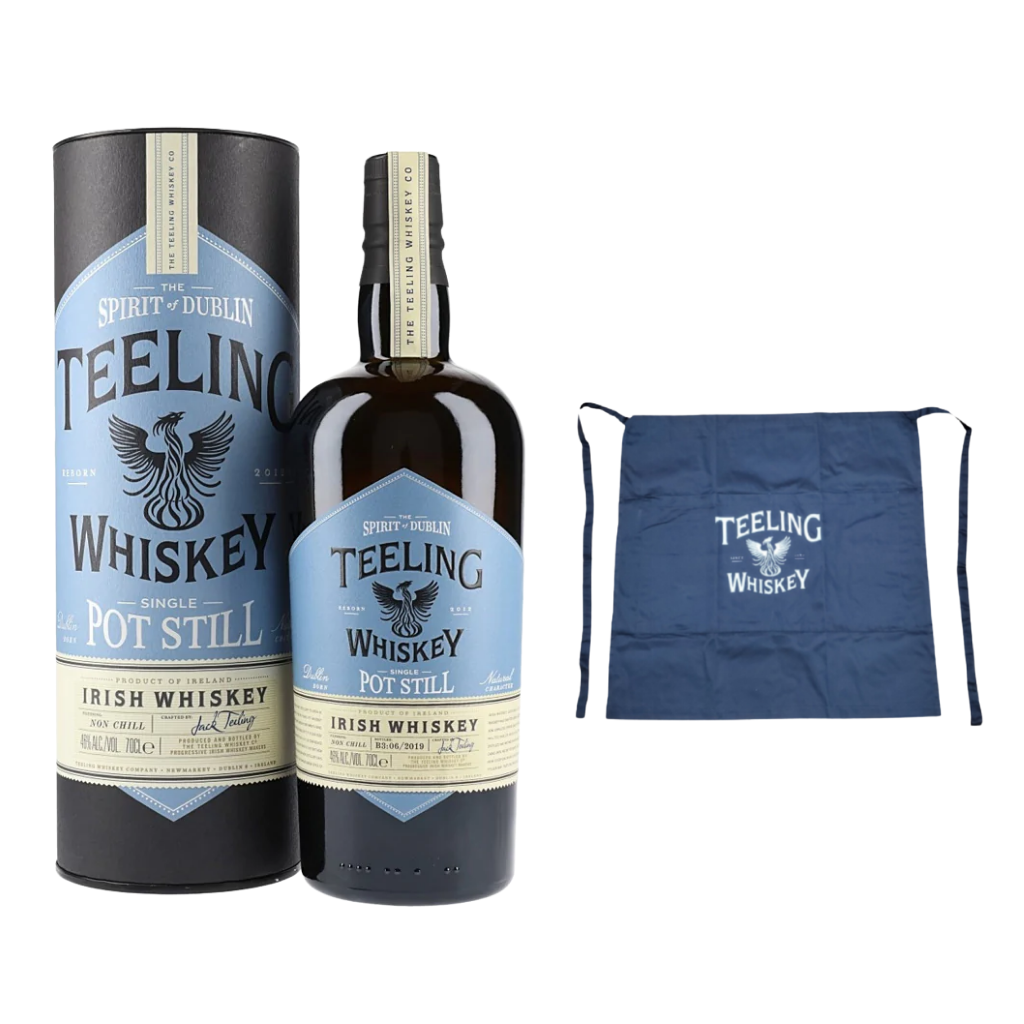 Teeling Pot Still Irish Whiskey 70cl + FREE Teeling Apron
