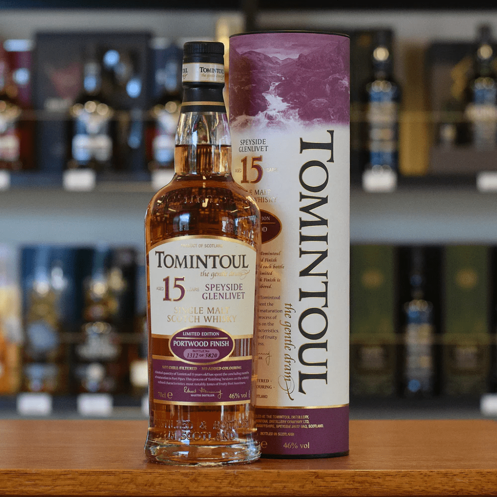 Tomintoul 15 Year Old Portwood Finish Whisky 70cl