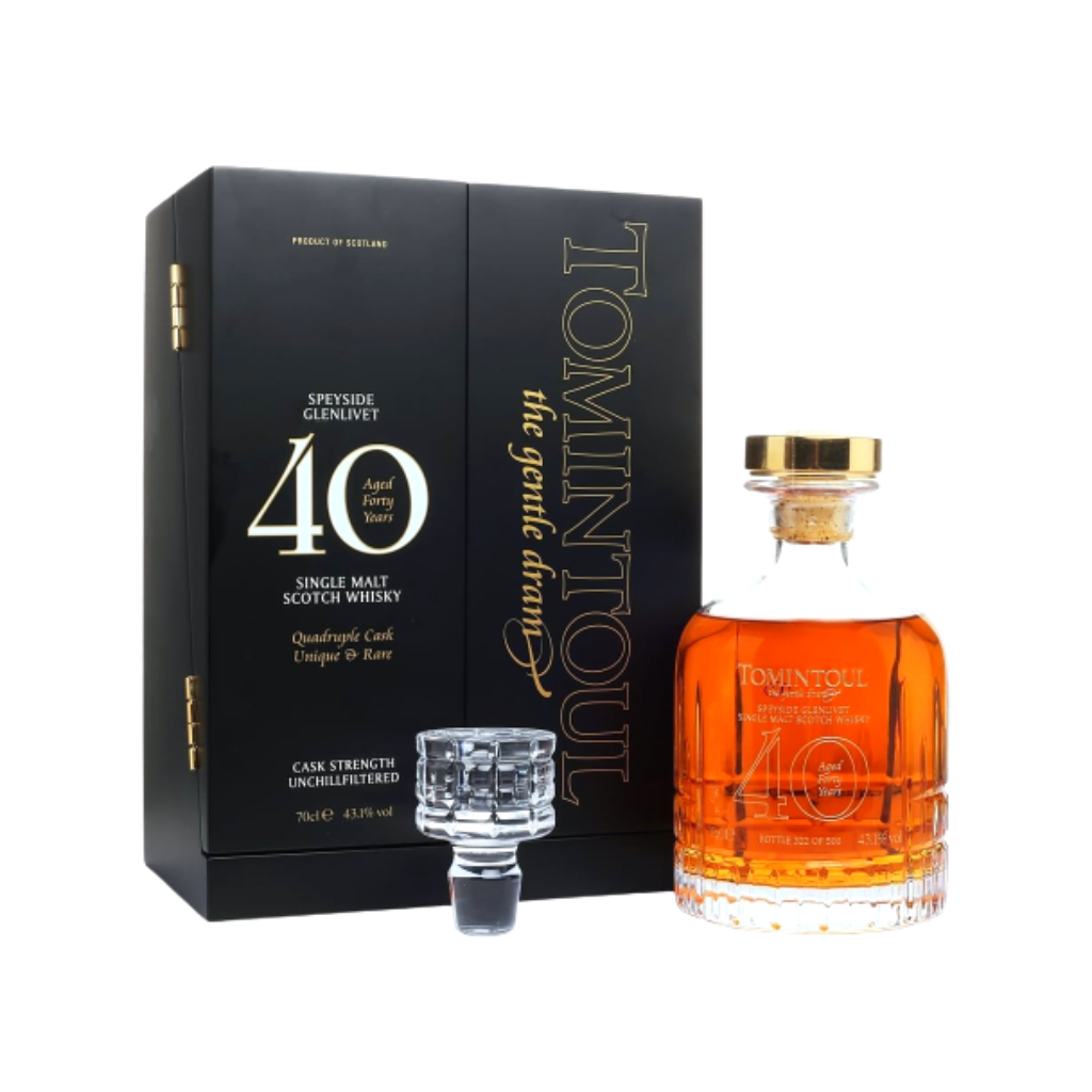 Tomintoul 40 Year Old Quadruple Cask 70cl