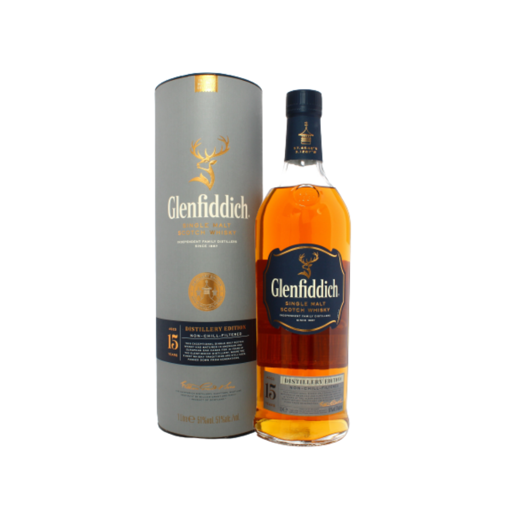 Glenfiddich 15 Year Old Distillery Edition 51% 1L
