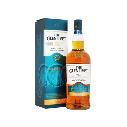 Glenlivet Triple Cask Matured Series - White Oak Reserve Single Malt Whisky 1L