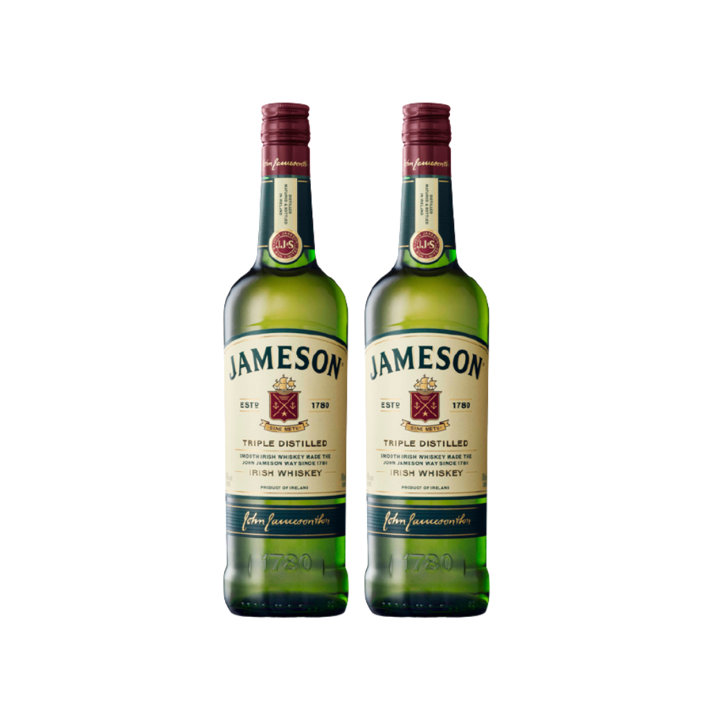 Jameson Blended Irish Whisky 70cl (2 Bottles)