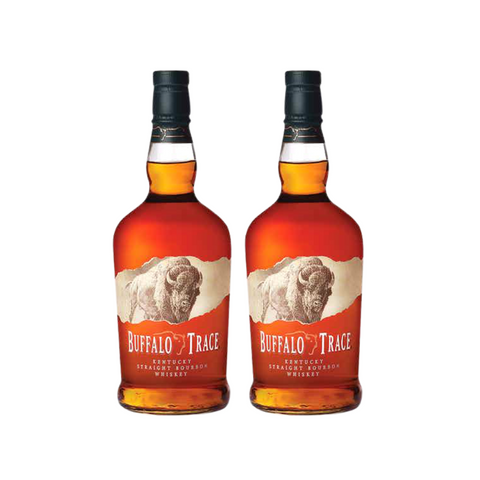 Buffalo Trace Kentucky Straight Bourbon (2 bottles) 75cl