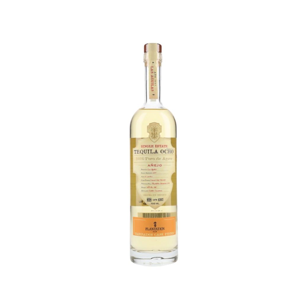 Tequila Ocho Plantation Barbados rum cask 70cl