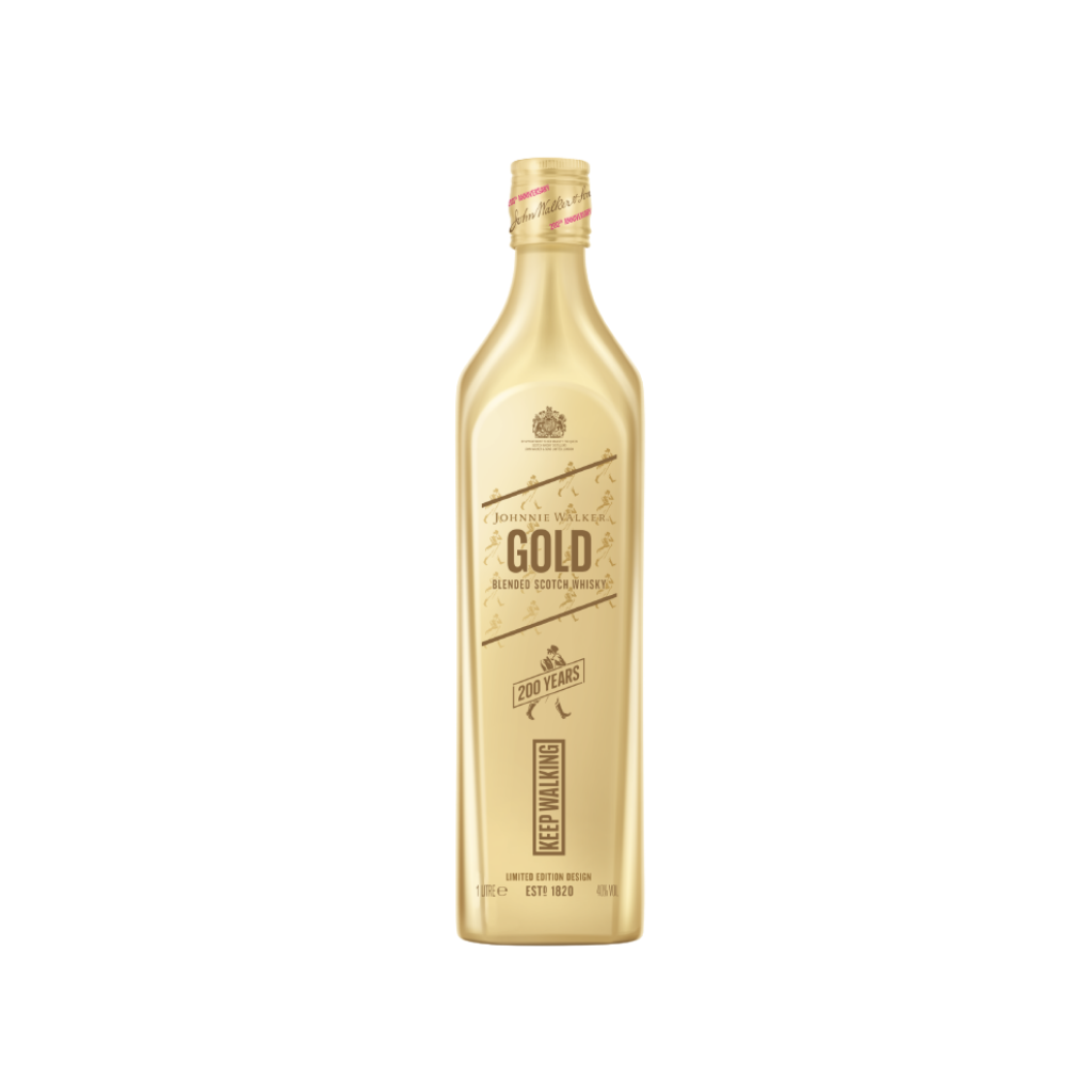 Johnnie Walker Gold Label Icon Scotch Whisky 1L