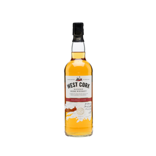 West Cork Blended Irish Whisky Bourbon Cask 70cl